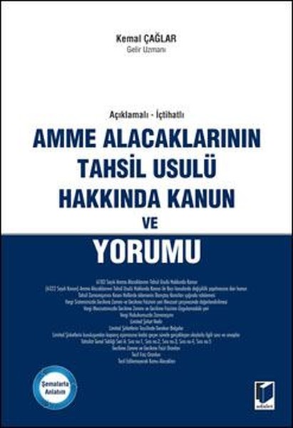 Amme Alacaklarının Tahsil Usulü Hakkında Kanun Ve Yorumu kitabı