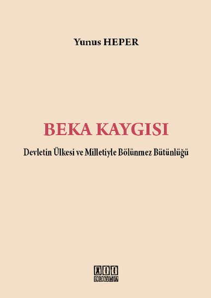 Beka Kaygısı kitabı