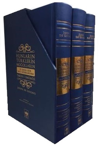 Hunların, Türklerin, Moğolların Ve Daha Sair Batı Tatarlarının Tarih-İ Umumisi-3 Cilt Takım Kutulu