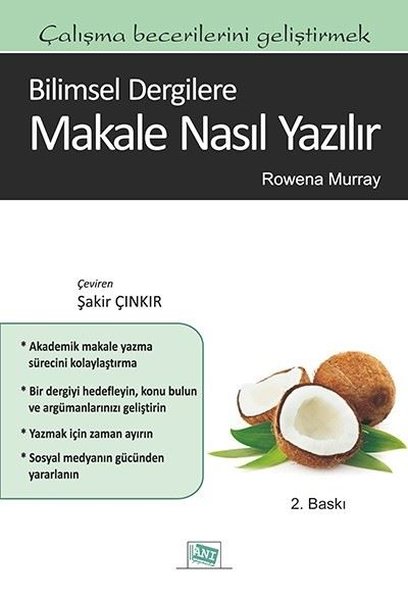 Bilimsel Dergilere Makale Nasıl Yazılır kitabı