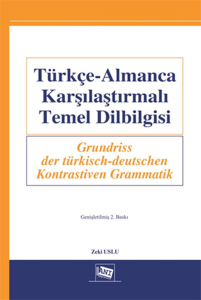 Türkçe-Almanca Karşılaştırmalı Temel Dilbilgisi kitabı