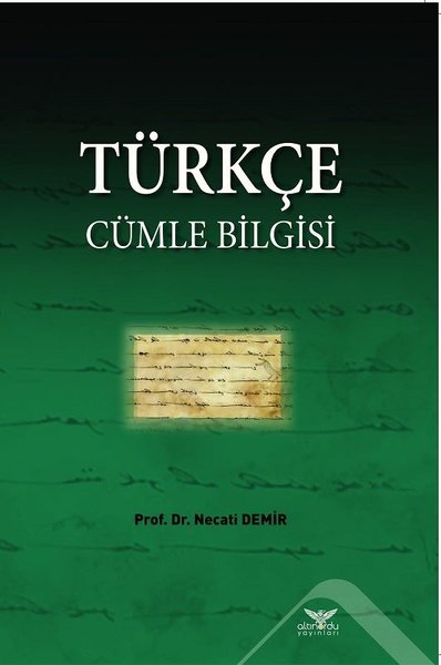 Türkçe Cümle Bilgisi kitabı