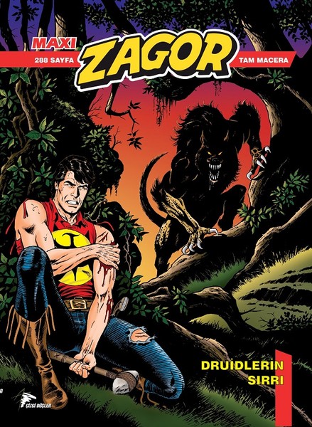 Zagor Maxi 18-Druidlerin Sırrı kitabı