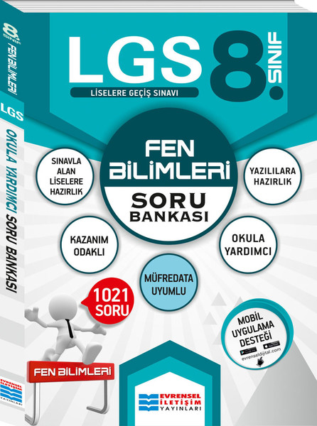 8. Sınıf Lgs Fen Bilimleri Soru Bankası kitabı