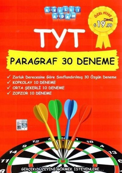 Tyt Paragraf 30 Deneme kitabı