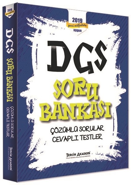 2019 Dgs Soru Bankası-Çözümlü Sorular Cevaplı Testler kitabı