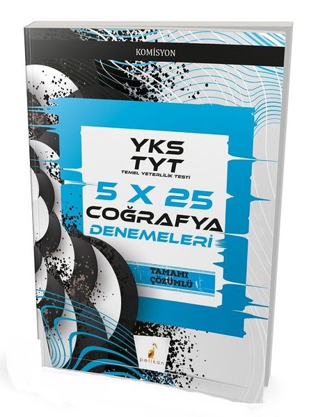 2019 Yks Tyt 5X25 Coğrafya Denemeleri kitabı