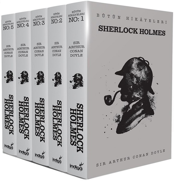 Sherlock Holmes-Bütün Hikayeleri Kutulu-5 Kitap Takım kitabı