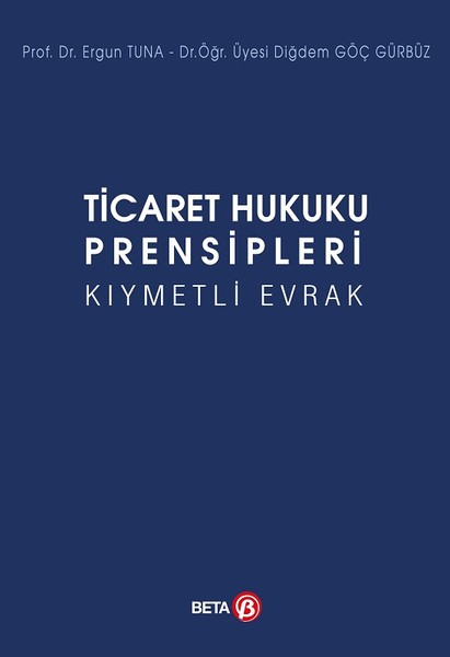 Ticaret Hukuku Prensipleri kitabı