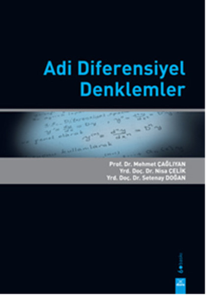 Adi Diferensiyel Denklemler kitabı