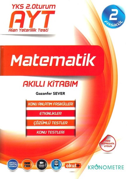 Ayt Matematik Akıllı Kitabım 2 Fasikül kitabı