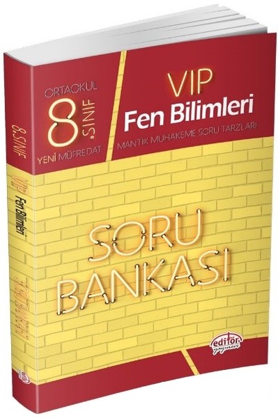 8. Sınıf Vıp Fen Bilimleri Soru Bankası
