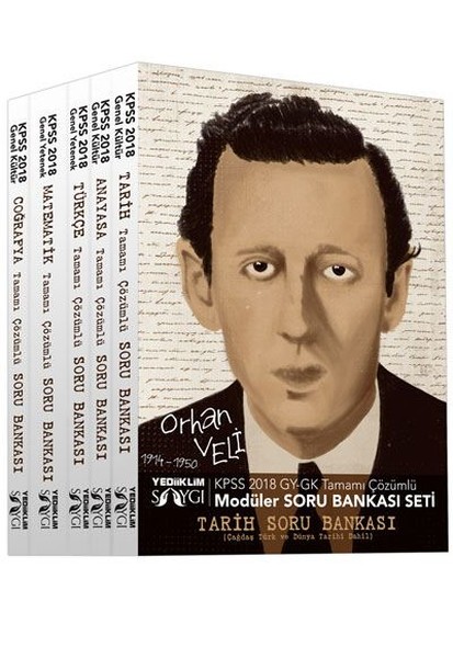 2018 Kpss Modüler Soru Bankası Seti-5 Kitap Takım