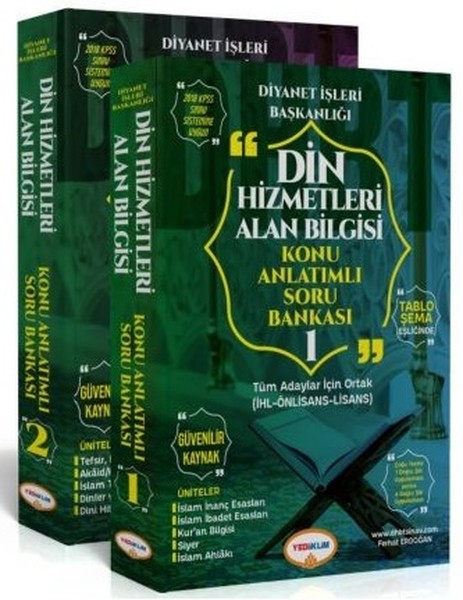 Dhbt Din Hizmetleri Alan Bilgisi Tüm Adaylar İçin Konu Anlatımlı Soru Bankası Seti kitabı