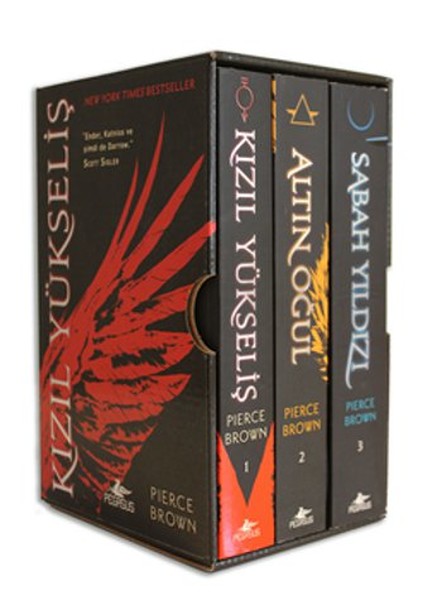 Kızıl İsyan Serisi - Özel Kutulu Set 3 Kitap Takım kitabı