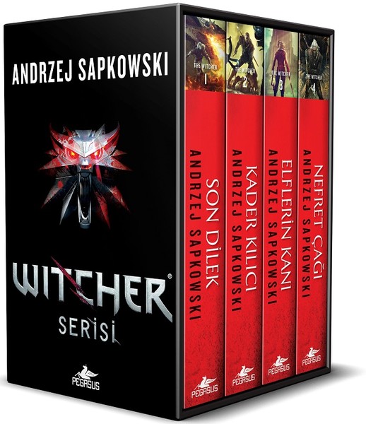 The Witcher Serisi-4 Kitap Takım kitabı