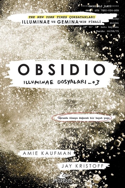 Obsidio-İlluminae Dosyaları 3 kitabı