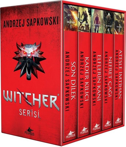 The Witcher Serisi-5 Kitap Takım kitabı