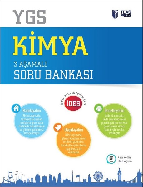 Ygs Kimya 3 Aşamalı Soru Bankası kitabı