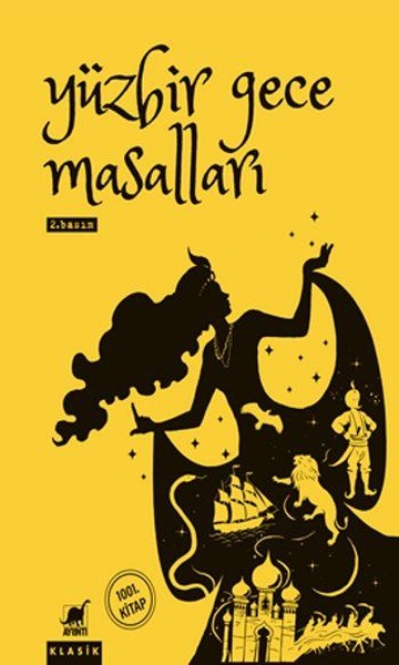 Yüzbir Gece Masalları kitabı
