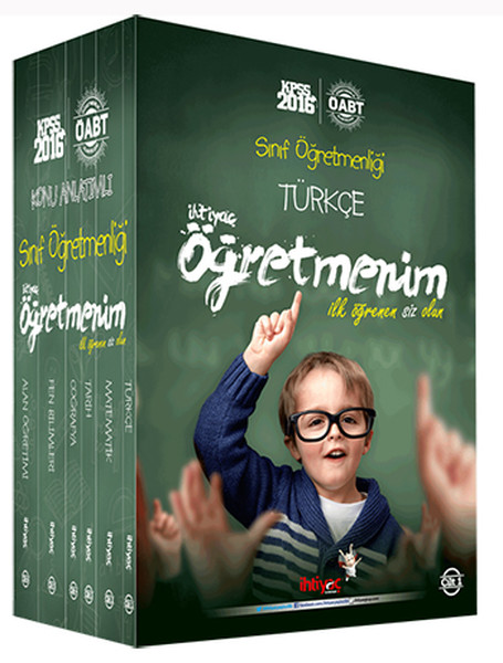 İhtiyaç Öabt Sınıf Öğretmenliği Konu Anlatımlı Modüler Set 2016- 6 Kitap Takım