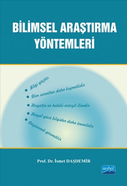 Bilimsel Araştırma Yöntemleri kitabı