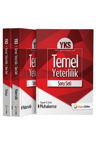 Yks Temel Yeterlilik Soru Seti-3 Kitap Takım