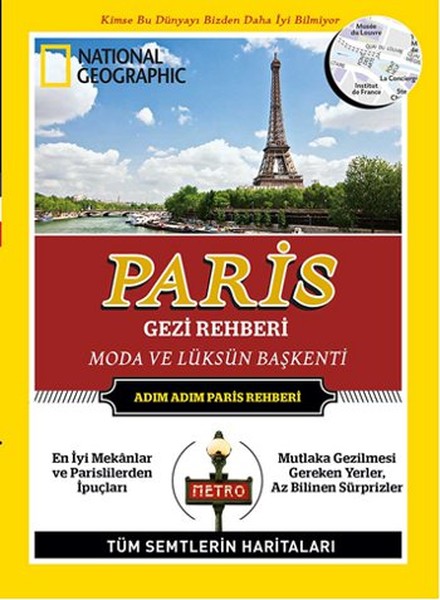 Paris Gezi Rehberi kitabı