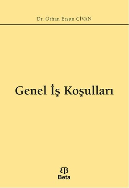 Genel İş Koşulları kitabı