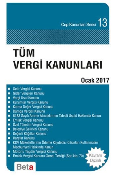 Tüm Vergi Kanunları kitabı