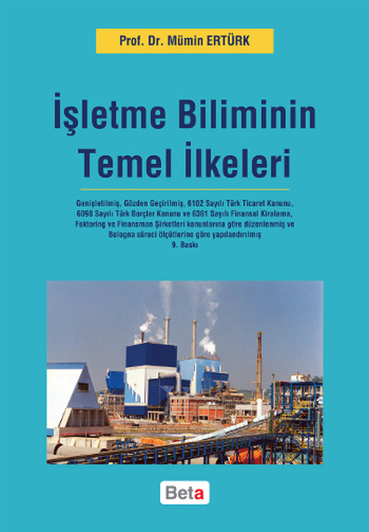 İşletme Biliminin Temel İlkeleri kitabı