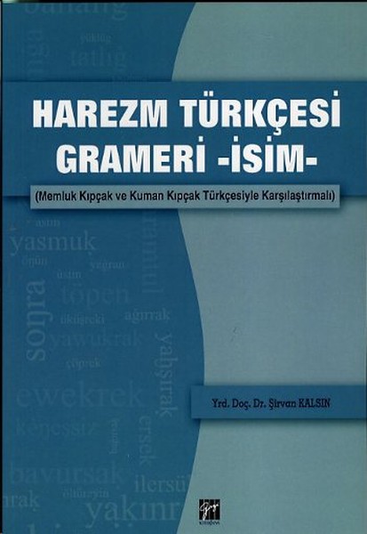 Harezm Türkçesi Grameri - İsim - kitabı