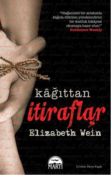 Kağıttan İtiraflar kitabı