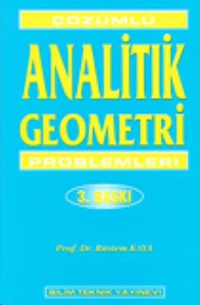 Çözümlü Analitik Geometri Problemleri kitabı