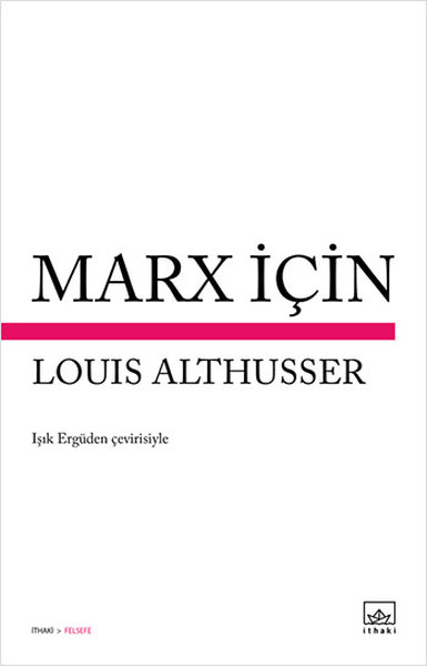 Marx İçin kitabı