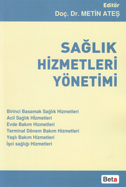 Sağlık Hizmetleri Yönetimi kitabı