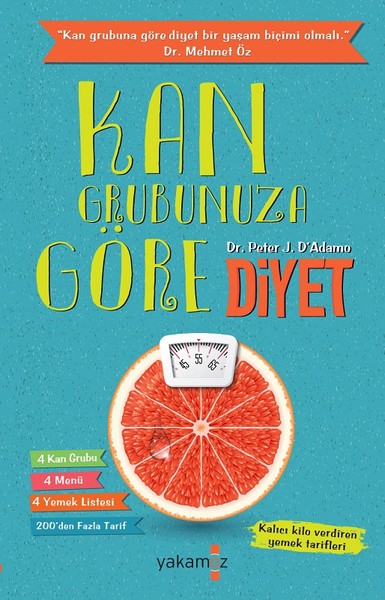 Kan Grubunuza Göre Diyet kitabı