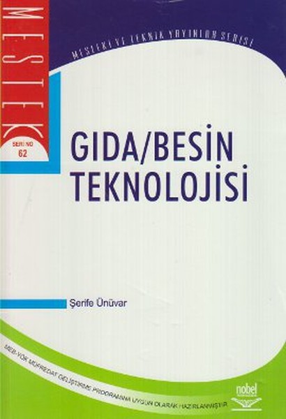 Gıda / Besin Teknolojisi kitabı