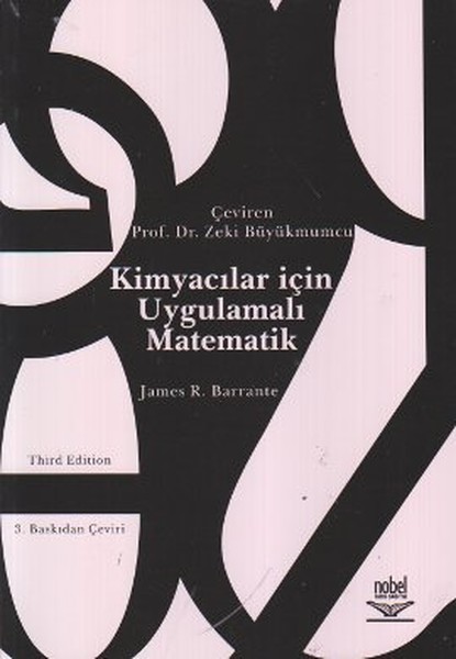 Kimyacılar İçin Uygulamalı Matematik kitabı