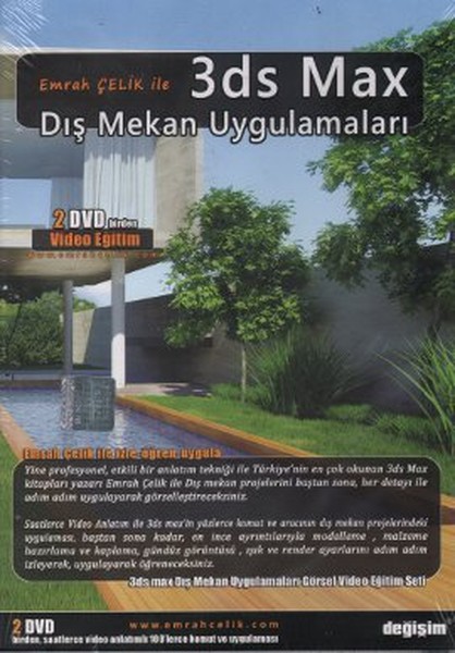 Emrah Çelik İle 3Ds Max Dış Mekan Uygulamaları kitabı