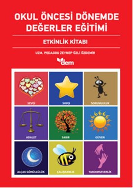 Okul Öncesi Dönemde Değerler Eğitimi Etkinlik Dosyası - Etkinlik Kitabı (2 Kitap Takım)  kitabı