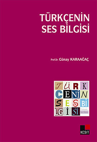 Türkçenin Ses Bilgisi kitabı