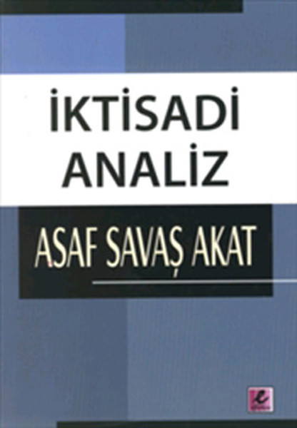 İktisadi Analiz kitabı