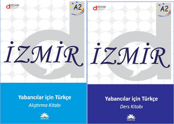 İzmir Yabancılar İçin Türkçe A2 - Ders Kitabı Ve Alıştırma Kitabı Set kitabı