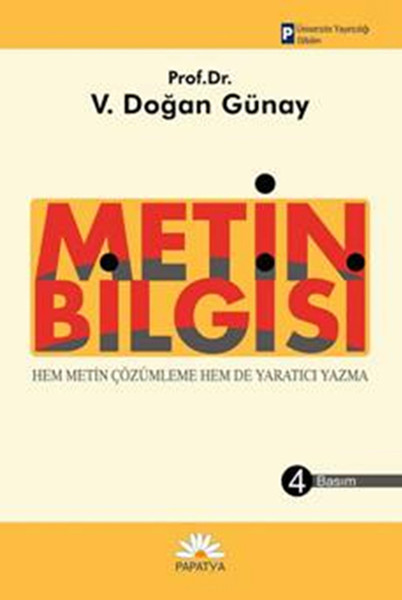 Metin Bilgisi kitabı