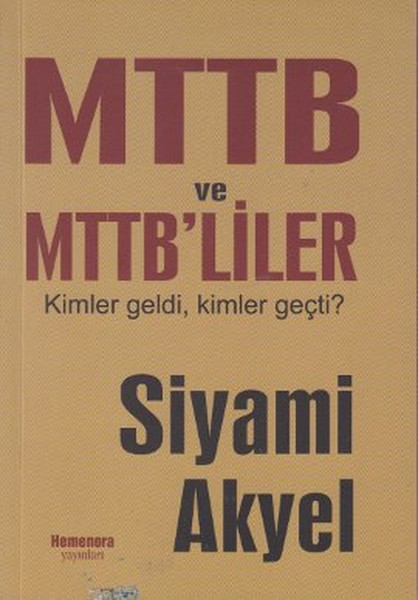 Mttb Ve Mttb'liler kitabı