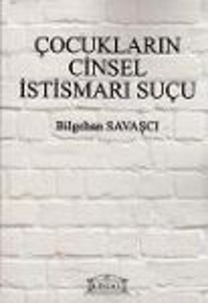 Çocukların Cinsel İstismarı Suçu kitabı