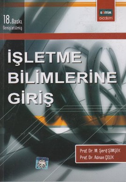 İşletme Bilimlerine Giriş kitabı