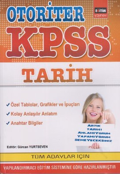 Otoriter Kpss Tarih kitabı