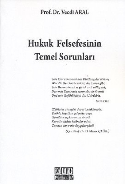 Hukuk Felsefesinin Temel Sorunları kitabı